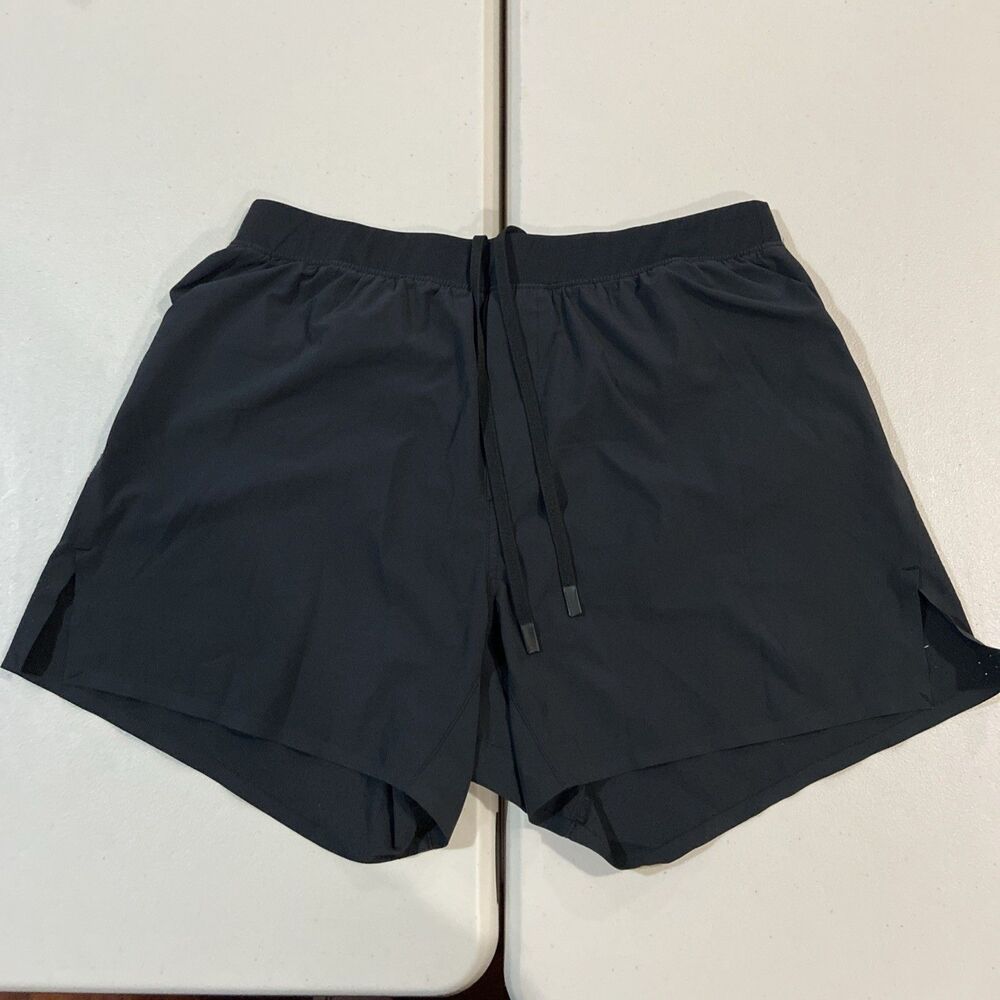 Ten Thousand Distance Shorts Mens Large Black Lined Gym Running